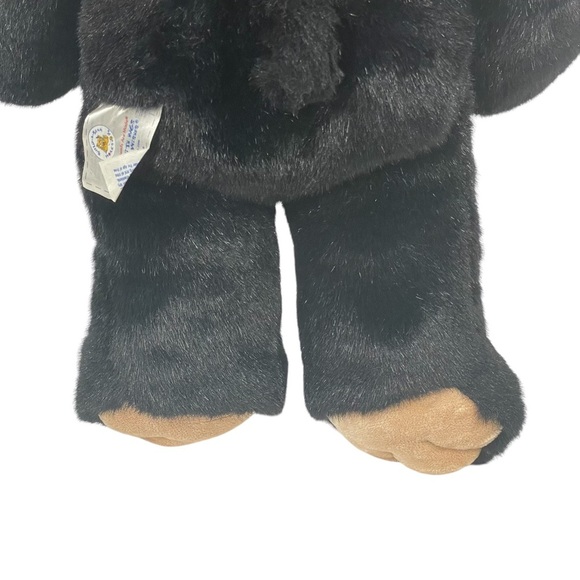 Build A Bear Workshop Black Teddy Bear Stuffed Animal Plush 17 Inches - Picture 6 of 9